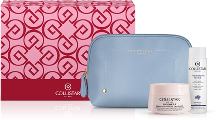 Collistar Rigenera Smoothing Anti-Wrinkle Cream Face And Neck Gift Set lote de regalo