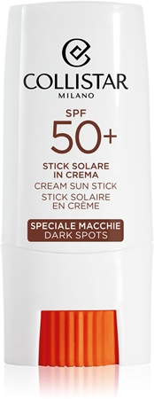 Collistar CORRECTIVE PROTECTION CREAM SUN STICK SPF 50+ opalovací krém v tyčince proti pigmentovým skvrnám