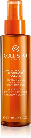 Collistar Sun Protective Oil Spray for Coloured Hair Protective Hair Oil for colour-treated hair
