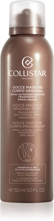 Collistar Gocce Magiche Gradual Body spray abbronzante trasparente