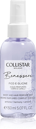 Collistar Benessere Fig and Wisteria parfémovaná mlha na vlasy a tělo