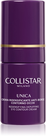 Collistar Unica Redensifying Draining Anti-Bags Eye Contour crème illuminatrice yeux anti-poches et anti-cernes