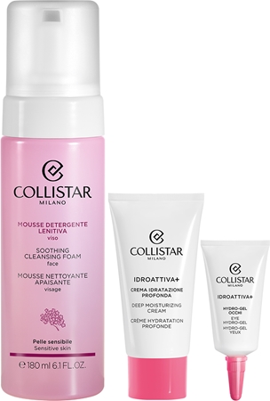 Collistar Cleansing Mousse Face Gift Set set cadou pentru un ten curat și sănătos