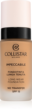Collistar Impeccabile Long Wear Foundation machiaj persistent