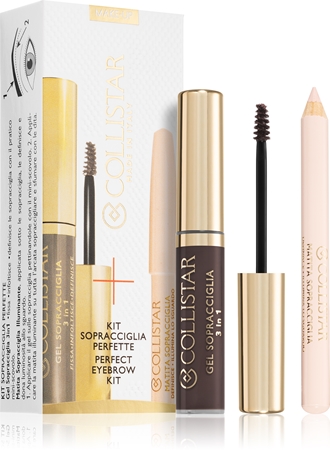 Collistar Perfect Eyebrow Kit set for eyebrows Asian Brown
