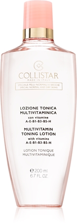 Collistar Special Normal and Dry Skins Multivitamin Toning Lotion tonik za lice za normalnu i suhu kožu