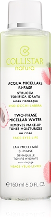 Collistar Natura Two Phase Micellar Water acqua micellare bifasica