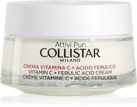 Collistar Attivi Puri Vitamin C + Ferulic Acid Cream krem rozjaśniający z witaminą C