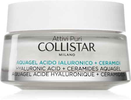 Collistar Attivi Puri Hyaluronic Acid + Ceramides Aquagel crema gel hidratante con efecto iluminador con ácido hialurónico