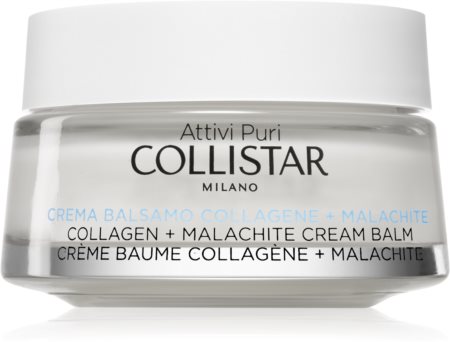 Collistar Attivi Puri Collagen Malachite Cream Balm creme hidratante anti-idade com colagénio