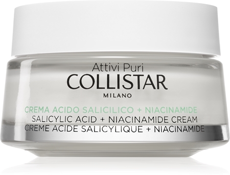 Collistar Attivi Puri Salicylic Acid + Niacinamide crème apaisante à l’acide salicylique