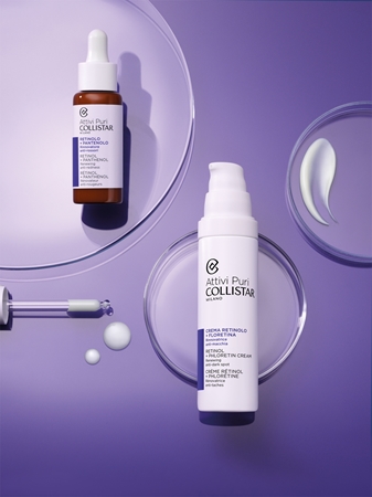 Collistar Attivi Puri® Retinol + Panthenol sérum antirrugas com retinol com pantenol