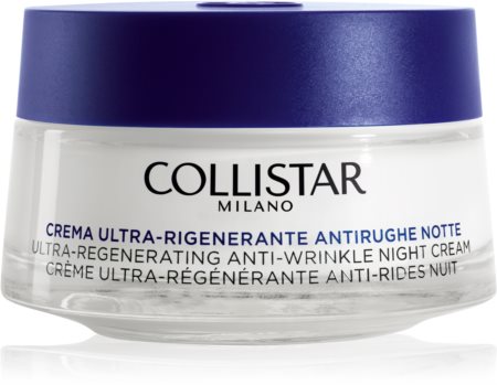 Collistar Special Anti-Age Ultra-Regenerating Anti-Wrinkle Night Cream noční protivráskový krém pro zralou pleť