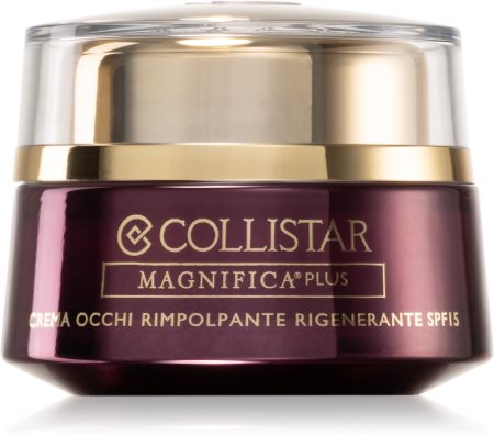 Collistar Magnifica Plus Replumping Regenerating Eye Cream vyhlazující oční krém SPF 15