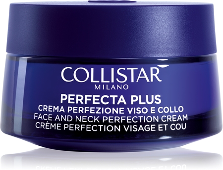 Collistar Perfecta Plus Face and Neck Perfection Cream remodelační krém na obličej a krk
