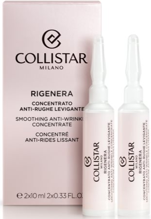 Collistar Rigenera Smoothing Anti-Wrinkle Concentrate tratamento antirrugas intensivo