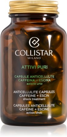Collistar Attivi Puri Anticellulite Caffeine+Escin koffein kapszula narancsbőrre