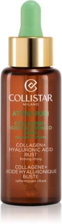 Collistar Attivi Puri Collagen+Hyaluronic Acid Bust sérum reafirmante para decote e pescoço com colagénio