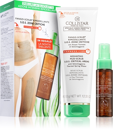 Collistar Special Perfect Body Reshaping Mud-Scrub ensemble (pour raffermir la peau) pour femme