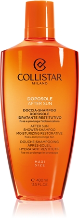 Collistar After Sun Shower-Shampoo Moisturizing Restorative sprchový gel po opalování na tělo a vlasy