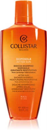 Collistar Special Perfect Tan After Shower-Shampoo Moisturizing Restorative gel de dus dupa soare pentru corp si par
