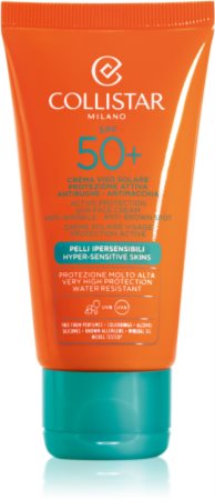 Collistar Special Perfect Tan Active Protection Sun Face Cream creme solar antirrugas SPF 50+