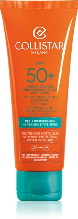 Collistar Special Perfect Tan Active Protection Sun Cream ochranný krém na opalování SPF 50+
