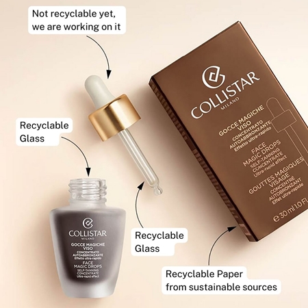 Collistar Magic Drops Face Self-Tanning Concentrate Selvbrunerkoncentrat til ansigt