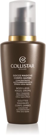 Collistar Magic Drops Body-Legs Self-Tanning Concentrate émulsion auto-bronzante corps et jambes