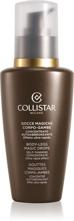 Collistar Magic Drops Body-Legs Self-Tanning Concentrate samoopaľovacia emulzia na telo a nohy