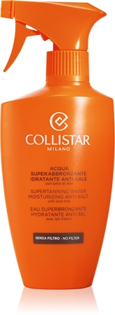 Collistar Special Perfect Tan Supertanning Water Moisturizing Anti-Salt lesülést optimalizáló hidratáló spray Aloe Vera tartalommal