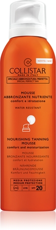 Collistar Special Perfect Tan Nourishing Tanning Mousse mousse solaire visage et corps SPF 20