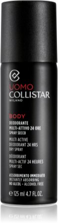 Collistar Uomo Multi-Active Deodorant 24hrs Dry Spray Deodorant Spray  24h