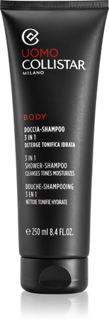 Collistar Uomo 3 in 1 Shower-Shampoo Express τζελ για ντους για σώμα και μαλλιά
