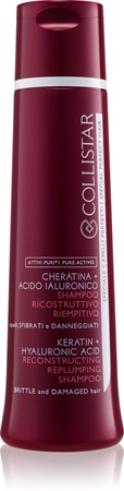 Collistar Special Perfect Hair Keratin+Hyaluronic Acid Shampoo regenerační šampon pro slabé a poškozené vlasy
