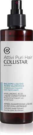 Collistar Hair Hyaluronic Acid Liquid Conditioner Moisturizer kondicionér s kyselinou hyaluronovou