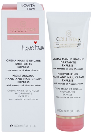 Collistar Special Active Moisture crema hidratante para manos y uñas con efecto iluminador