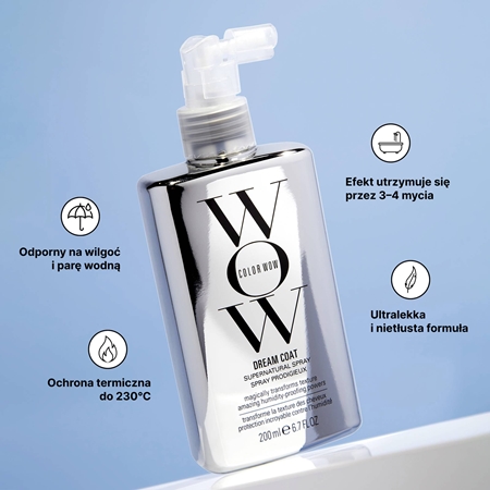 Color WOW Dream Coat Supernatural Spray spray do prostowania włosów