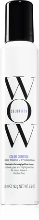 Color WOW Color Control Purple Toning + Styling Foam Tönungsschaum für blondes und meliertes Haar