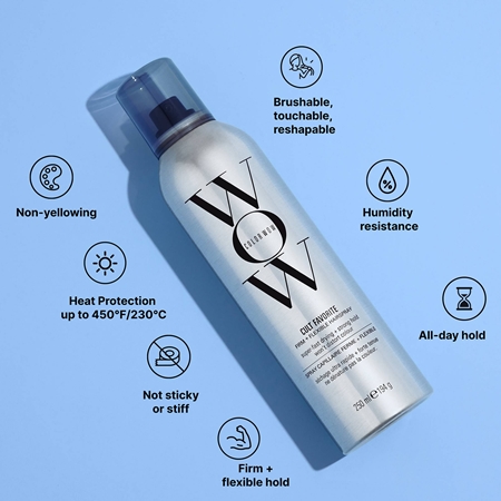 Color WOW Cult Favorite Firm + Flexible Hairspray laque cheveux extra fort