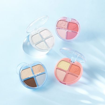 Colorgram Tintin Dory Eyeshadow Palette eyeshadow and highlighter palette