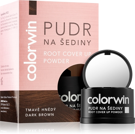 Colorwin Pudr pudr na vlasy pro objem a zakrytí šedin