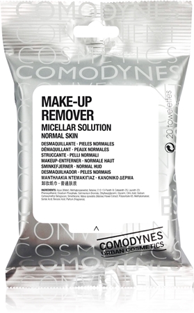 Comodynes Make-up Remover Micellar Solution Attīrošas salvetes normālai ādai