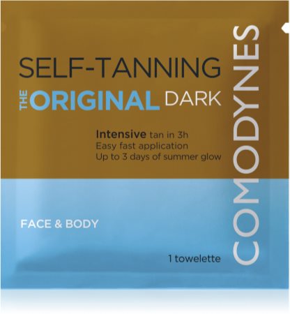 Comodynes Self-Tanning Towelette barnító kednő arcra és testre