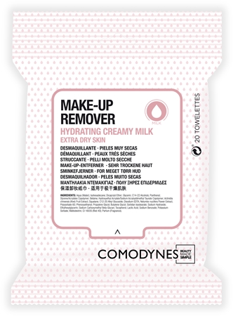 Comodynes Make-up Remover Creamy Milk salviettine struccanti per pelli molto secche