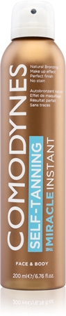 Comodynes Self-Tanning The Miracle Instant itseruskettava suihke Kosteuttavan Vaikutuksen Kanssa