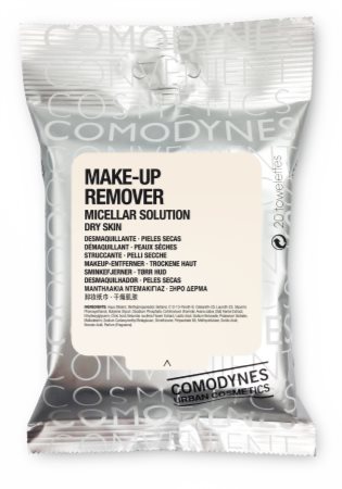 Comodynes Make-up Remover Micellar Solution sminklemosó kendő száraz bőrre