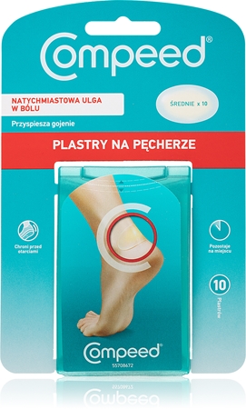 COMPEED Náplasti na puchýře střední znecitlivující náplast na puchýře
