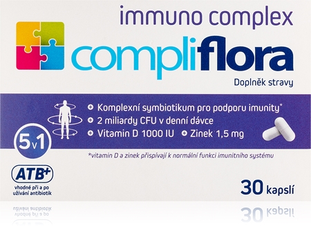 Compliflora Immuno Complex kapsle s prebiotiky