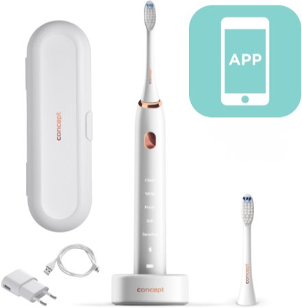 Concept Perfect Smile ZK5000 Sonische Tandenborstel met app en oplaadetui